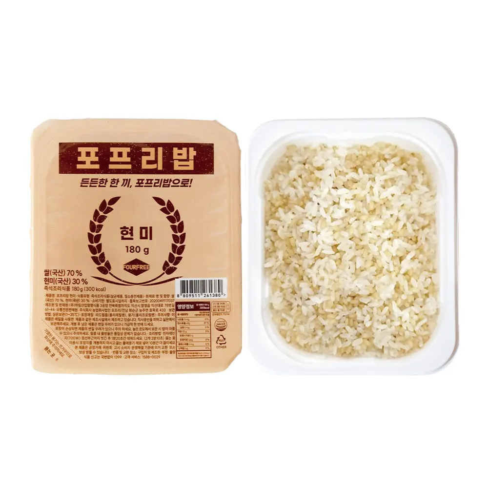 즉석밥의 혁명! 포프리현미밥 24개입